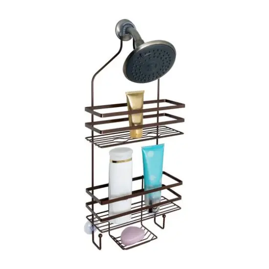 Honey Can Do Oil-Rubbed Bronze Hanging Shower Caddy {4}