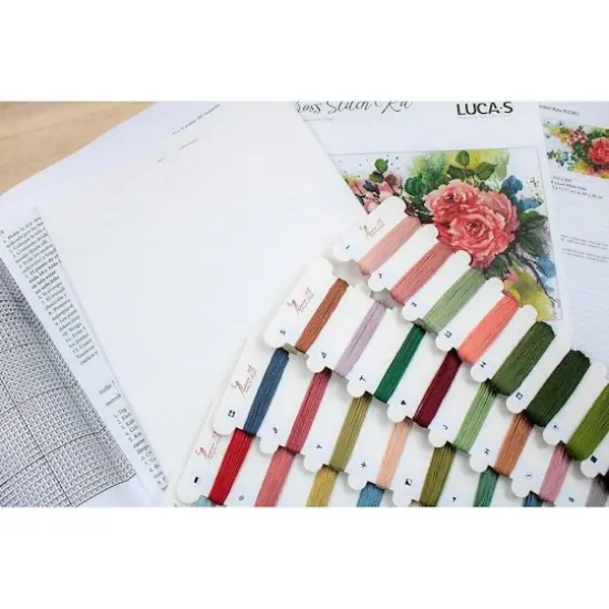 Luca-s Red Roses Counted Cross Stitch Kit {3}