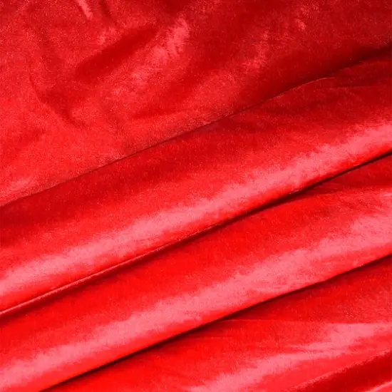 Feldman Craft Velvet Polyester Fabric Red {1}