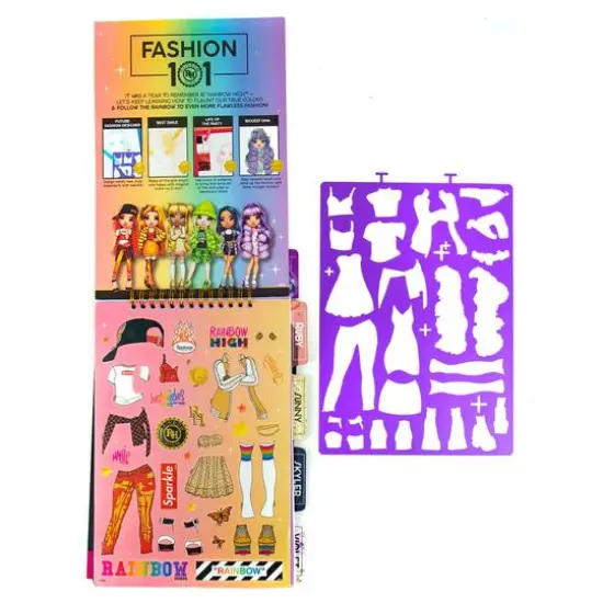 Rainbow High Fashion Sketchbook {3}