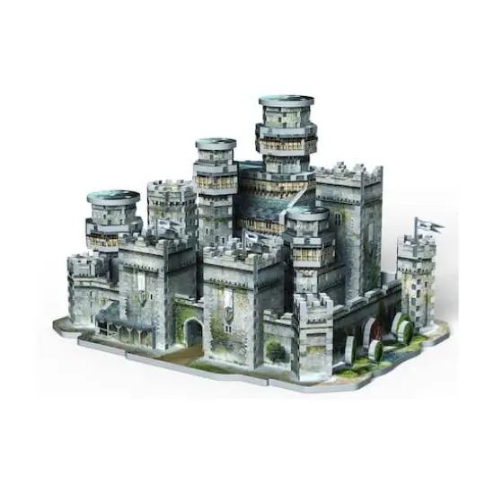 Wrebbit 3D Puzzle&trade; Game of Thrones&trade; Winterfell 910 Piece Puzzle {11}