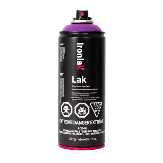 Ironlak Acrylic Spray Paint Prince {1}