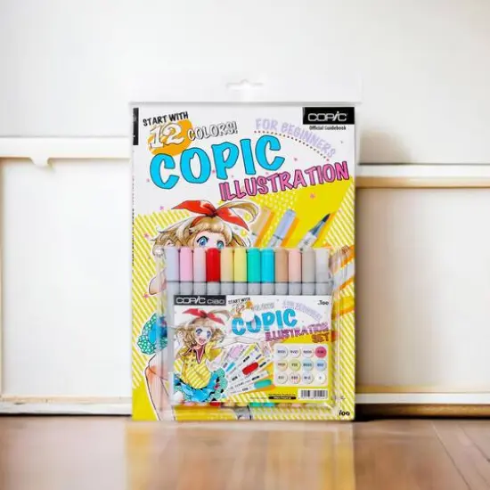 Copic&reg; Ciao 12 Color Marker Illustration Bundle Set {1}