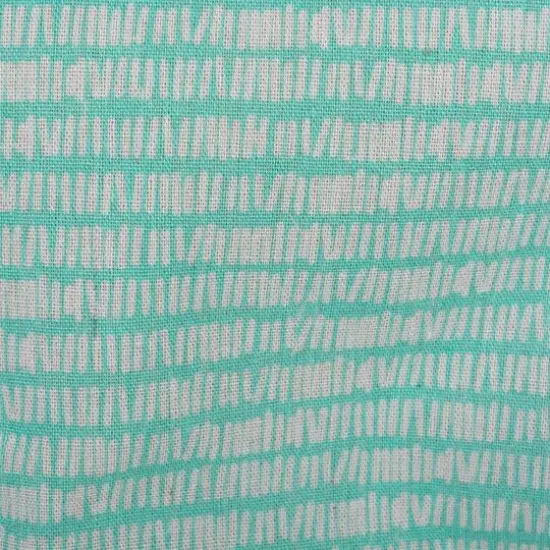 DII&reg; Medium Round Aqua Keeping Score Polyester Bin {6}