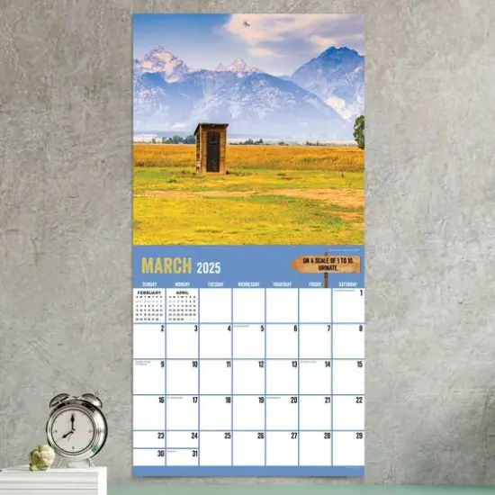 TF Publishing 2025 Outhouses Wall Calendar {5}