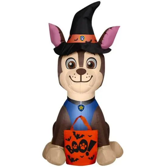 3.5ft. Airblown&reg; Inflatable Chase in Witch Costume {1}