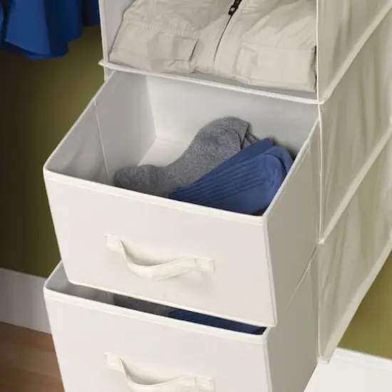Household Essentials Hanging Closet Organizer Drawers, 2ct. {4}