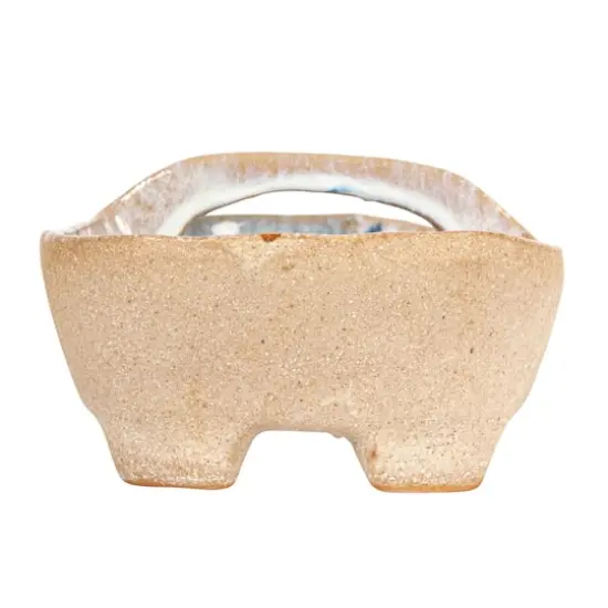 Hello Honey&reg; 11.5" Multicolor Abstract Line Stoneware Server {9}