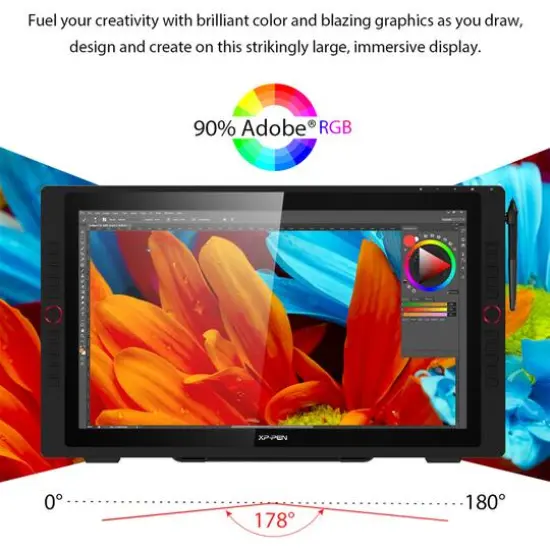 XPPen Artist 24 Pro Drawing Tablet {7}
