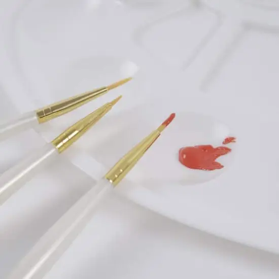 Golden Taklon Super Value Mini Paintbrush Pack By Craft Smart&reg; {3}