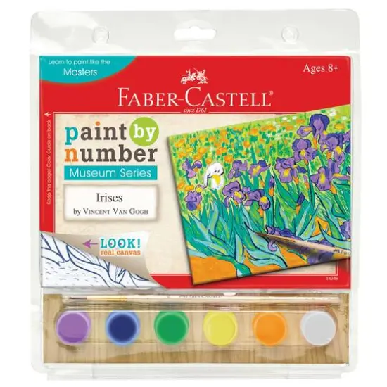 Faber-Castell Paint by Number Museum Series., Irises {1}