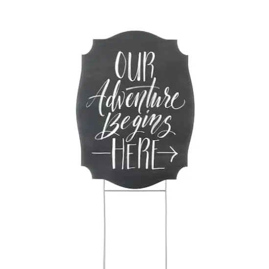 Hortense B. Hewitt Co.&trade; Our Adventure Begins Yard Sign {1}