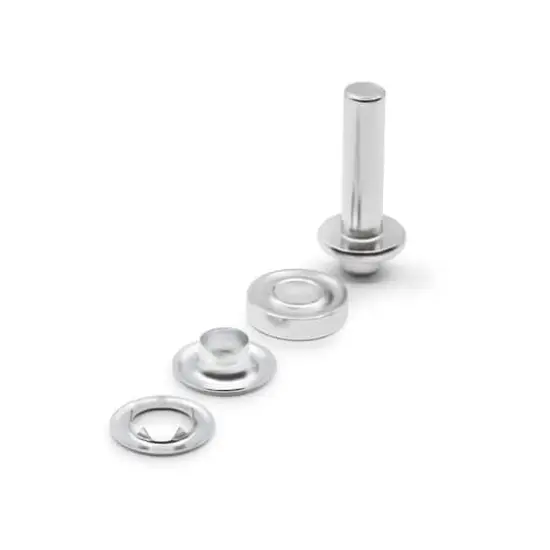 Dritz&reg; Extra-Large Nickel Eyelet Kit with Tool, 7/16'' {4}
