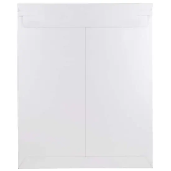 JAM Paper 11" x 13.5" Flat Photo Mailer Peel & Seal Closure Envelopes, 6ct. White {5}