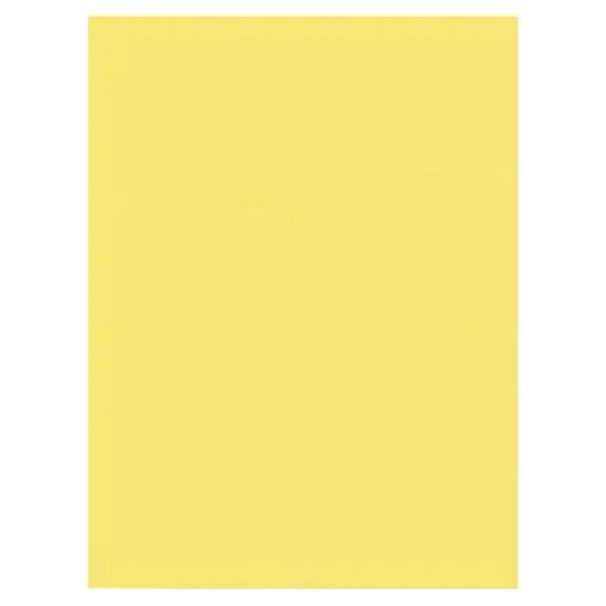 Prang&reg; 9" x 12" Yellow Medium Weight Construction Paper, 10 Packs of 50 Sheets {4}