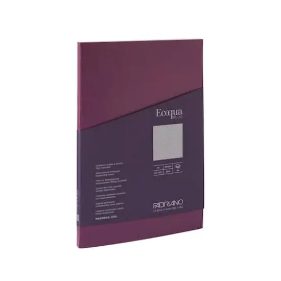 Fabriano&reg; Ecoqua Plus Dotted A4 Glue-Bound Notebook Wine {1}