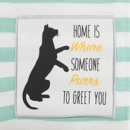 DII&reg; Cat Greeting Embroidered Dishtowels, 2ct. {3}
