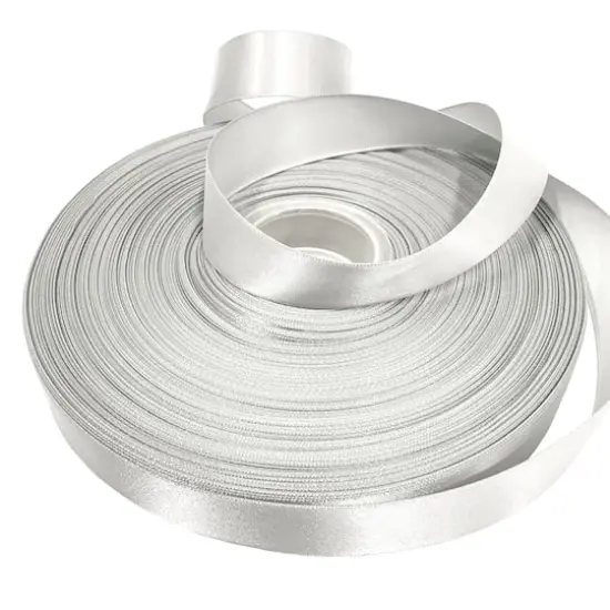 Gwen Studios Double Faced Satin Ribbon White {4}