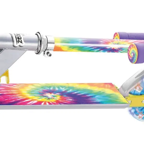 Tie Dye Scooter With Flashing Wheels {6}