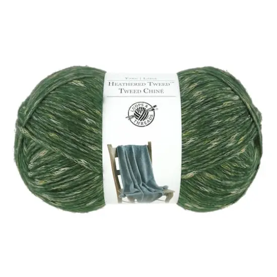 Heathered Tweed&trade; Yarn by Loops & Threads&reg; Basil {1}