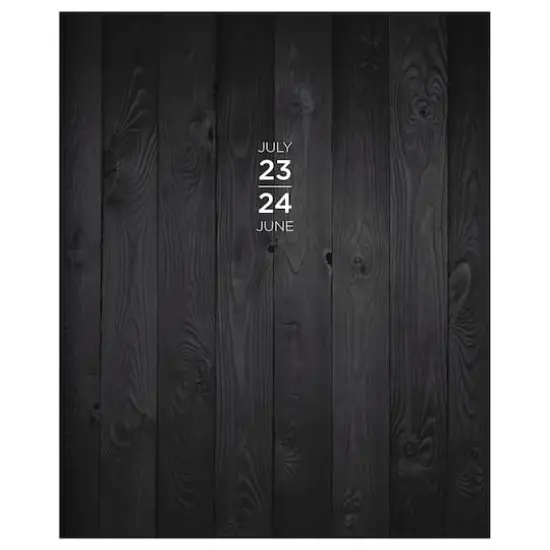 TF Publishing 2023 - 2024 Simply Black Large Monthly Planner {1}
