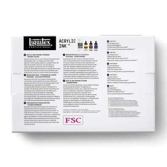 Liquitex&reg; Professional Primary Colors Pouring Technique Set {5}