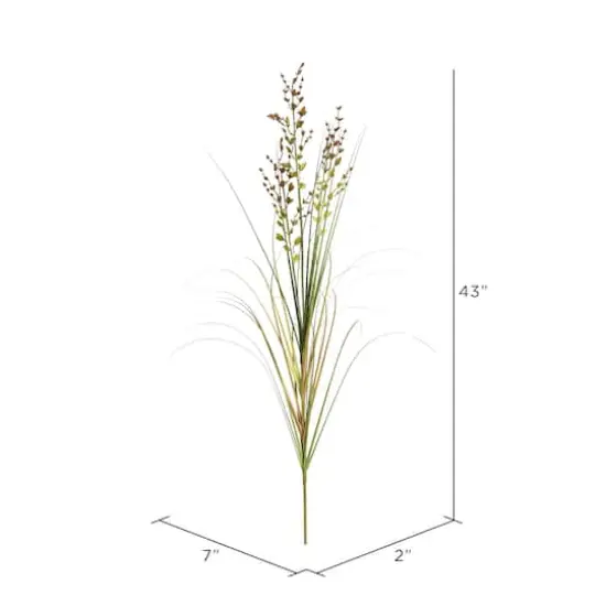 6 Pack: Green And Brown Mixed Grass Spray {3}