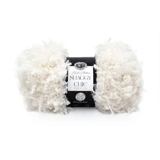 Lion Brand&reg; Haute Stitches Shaggy Chic Yarn Natural {1}