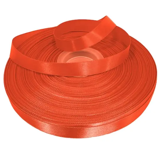 Gwen Studios Single Faced Satin Ribbon Orange {4}