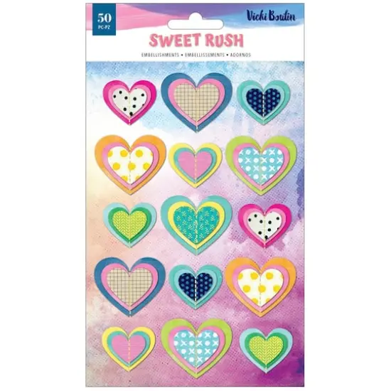Vicki Boutin Sweet Rush Layered Stickers {1}