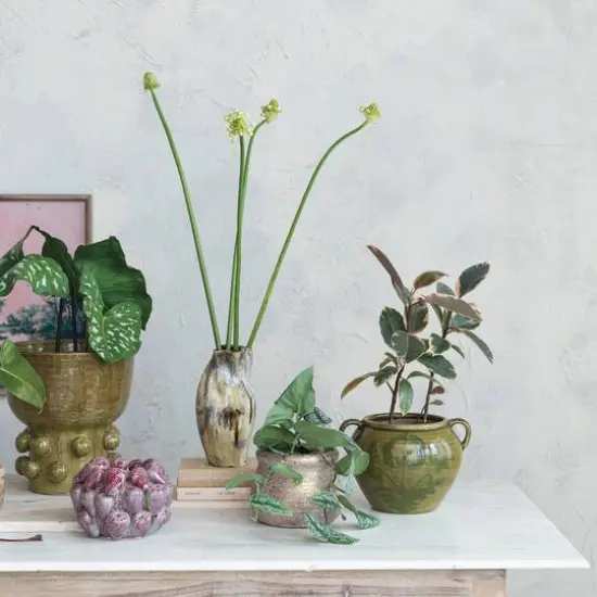 Hello Honey® 5.25" Berry Delight 3D Strawberry Stoneware Planter Vase {6}