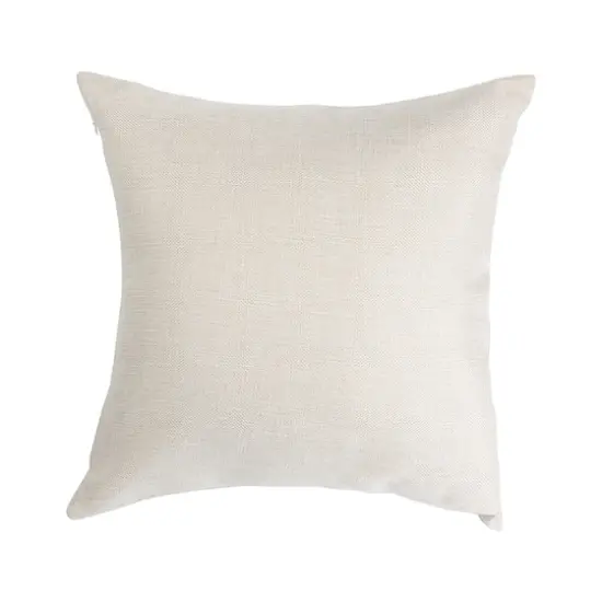 Craft Express 4ct. Beige Linen-Like Pillow Covers {1}