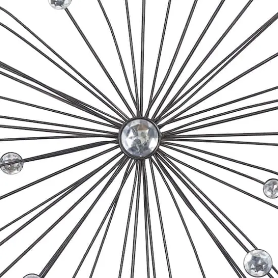 Clear Acrylic Starburst Glam Wall Decor Set {5}