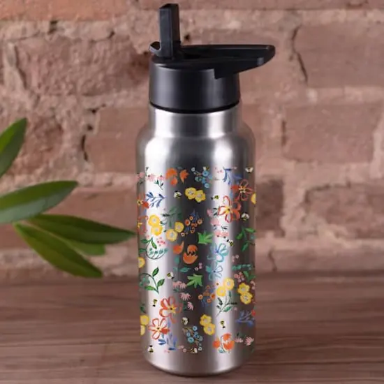 Cheery Floral and Bee Pattern 32oz. Tumbler {4}