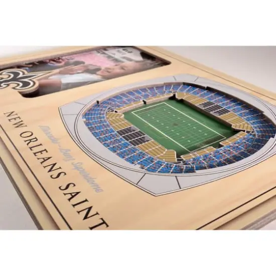 NFL 3D StadiumViews Picture Frame New Orleans Saints {5}