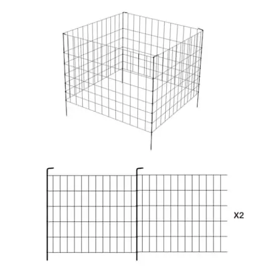 NEX&trade; Mesh Fence Landscape Border, 4ct. {1}