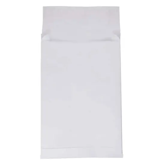 JAM Paper 9" x 12" x 2" White Tyvek Peel & Seal Closure Envelopes, 250ct. {1}