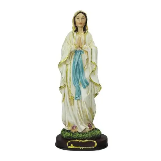 12" Blessed Mother Virgin Mary Table Top Figure {1}