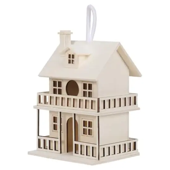 9" Wood 2-Story Birdhouse by Make Market® {3}