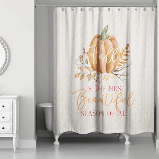 Fall Is Beautiful Shower Curtain {3}
