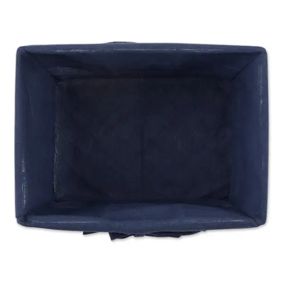 DII&reg; Medium Vintage Gray Wire Basket with French Blue Liner, 2ct. {3}