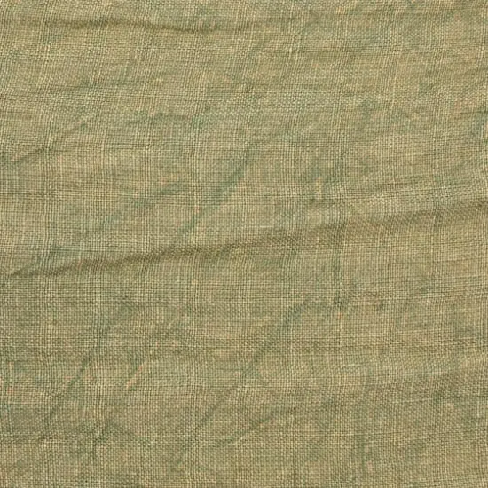 Hello Honey&reg; Stonewashed Linen Lumbar Pillow Olive {5}