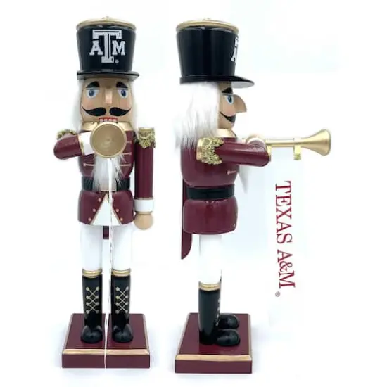 14" College Bugler Nutcracker Texas A&M {1}