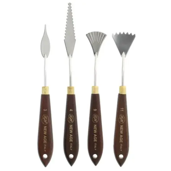 RGM&reg; New Age Painting Knife Set {4}