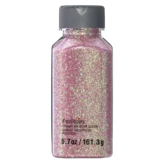 5.7oz. Chunky Polyester Glitter by Recollections&trade; Cherry Blossom {4}