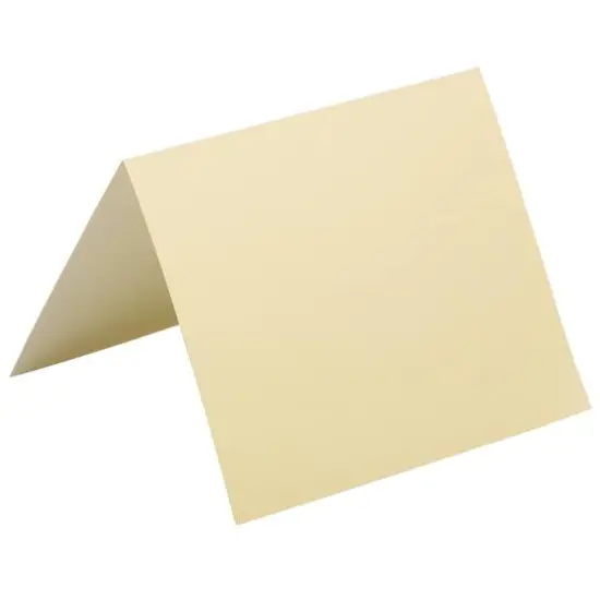 JAM Paper A2 Ivory Blank Foldover Cards {1}