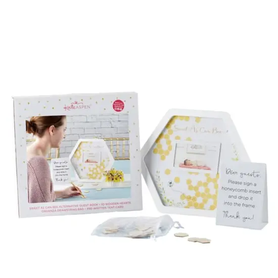 Kate Aspen&reg; Sweet As Can Bee Baby Shower Guest Book {1}