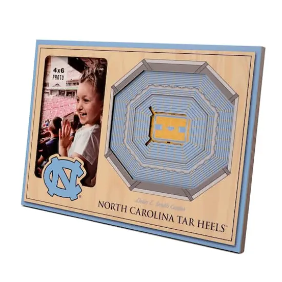 College Football 3D StadiumViews Picture Frame North Carolina Tar Heels {1}
