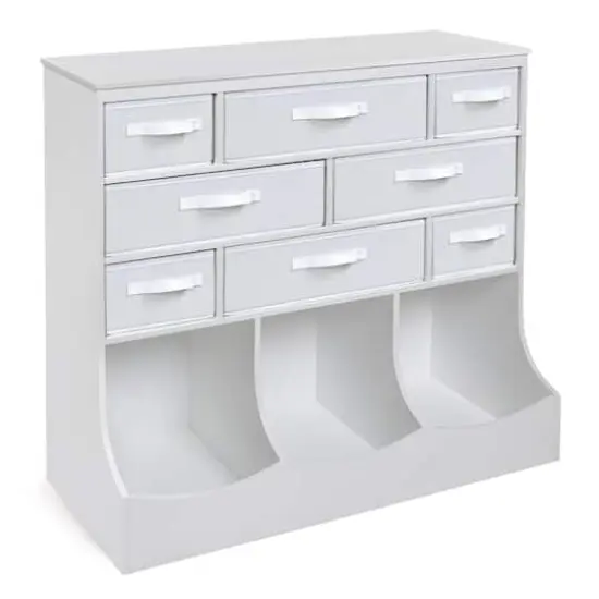 Badger Basket White Baskets & Bins Storage Station {1}