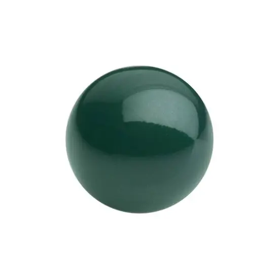 Preciosa Maxima Gemcolor 10mm Glass Pearls, 10ct. Malachite {1}